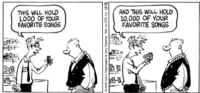 Why I like my 512mb mp3 player