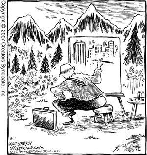 Only then will you find that money cannot be eaten